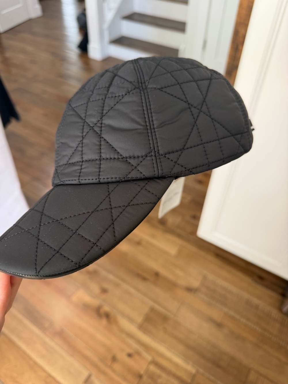 Dior quilted d- player cannage hat